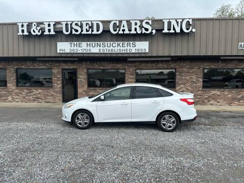 2012 Ford Focus for sale at H & H USED CARS, INC in Tunica MS