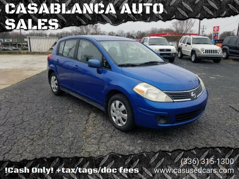 2007 Nissan Versa for sale at CASABLANCA AUTO SALES in Greensboro NC