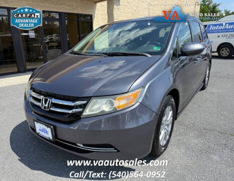 2016 Honda Odyssey for sale at Va Auto Sales in Harrisonburg VA