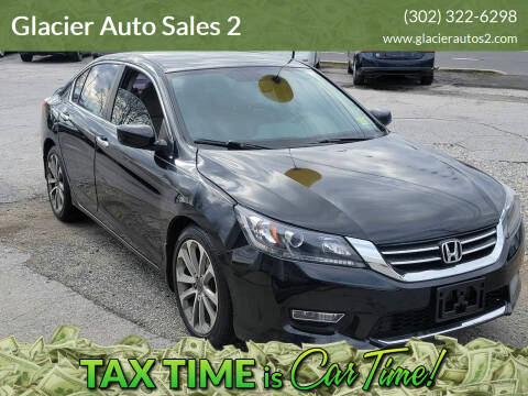 2013 Honda Accord for sale at Glacier Auto Sales 2 in New Castle DE