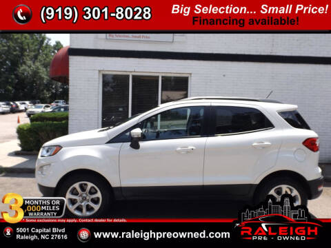 2018 Ford EcoSport for sale at Raleigh Pre-Owned in Raleigh NC