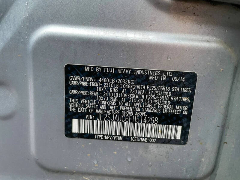 2015 Subaru Forester 2.5i Touring