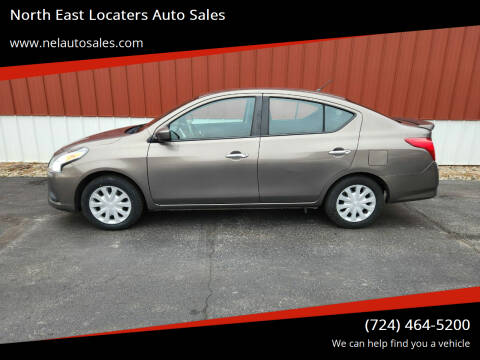 2015 Nissan Versa for sale at North East Locaters Auto Sales in Indiana PA