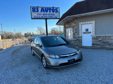 2006 Honda Civic for sale at 83 Autos in York PA
