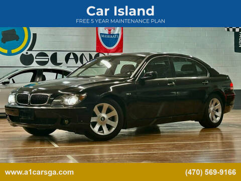 2006 BMW 7 Series for sale at Car Island in Duluth GA