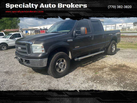 2005 Ford F-250 Super Duty for sale at Specialty Auto Brokers in Cartersville GA