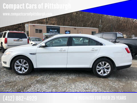 2010 Ford Taurus for sale at Compact Cars of Pittsburgh in Pittsburgh PA