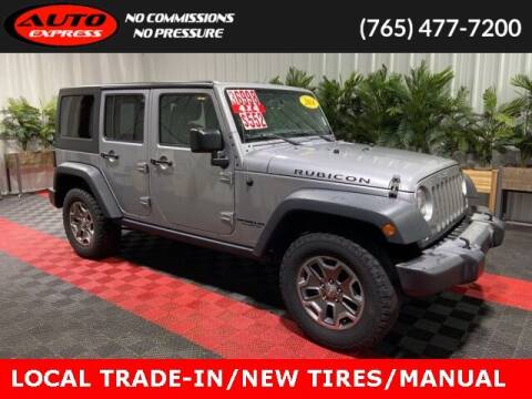 2016 Jeep Wrangler Unlimited for sale at Auto Express in Lafayette IN