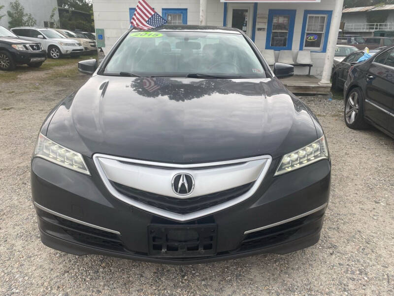 2015 Acura TLX for sale at Advantage Motors Inc in Newport News VA