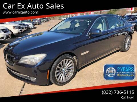 2012 BMW 7 Series for sale at Car Ex Auto Sales in Houston TX