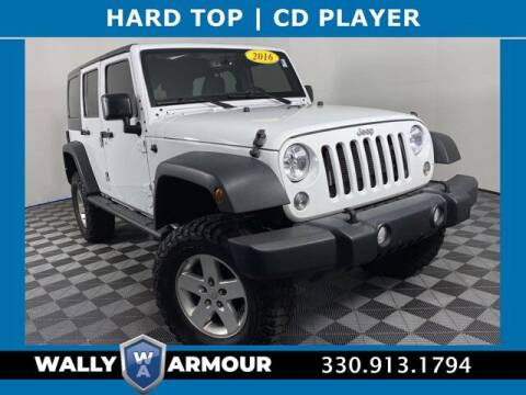 2016 Jeep Wrangler Unlimited for sale at Wally Armour Chrysler Dodge Jeep Ram in Alliance OH
