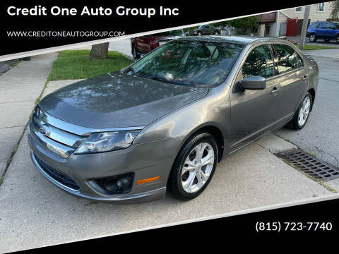 2012 Ford Fusion for sale at Credit One Auto Group inc in Joliet IL