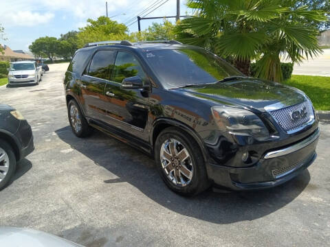 2012 GMC Acadia for sale at LAND & SEA BROKERS INC in Pompano Beach FL