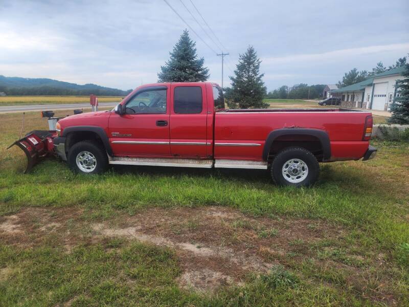 2002 GMC Sierra 2500HD for sale at SCENIC SALES LLC in Arena WI