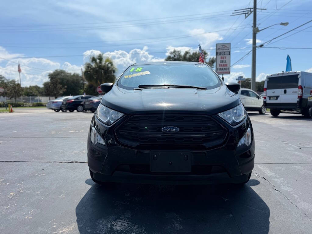 Black 2018 Ford EcoSport S S 4dr Crossover 2