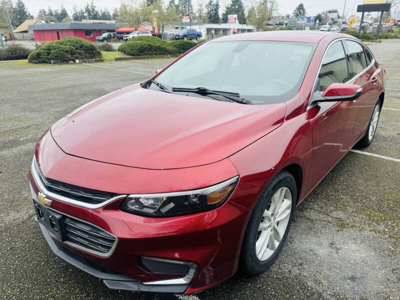 Used 2018 Chevrolet Malibu 1LT with VIN 1G1ZD5ST4JF198931 for sale in Tacoma, WA