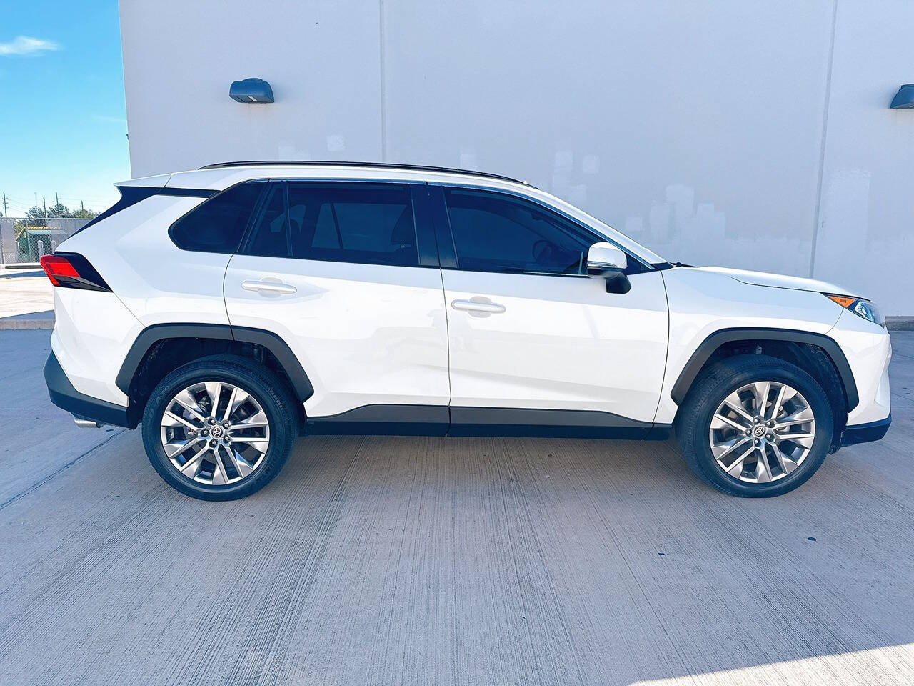 2021 Toyota RAV4 for sale at BLESSED MOTORS SALES in Houston, TX