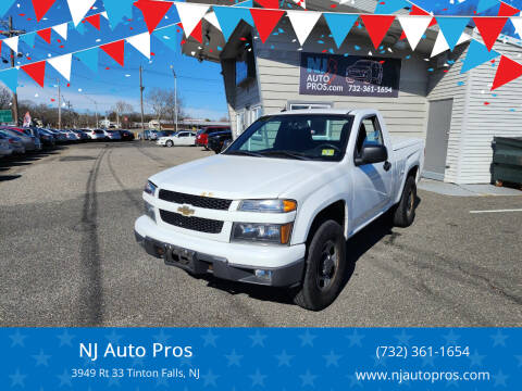2012 Chevrolet Colorado for sale at NJ Auto Pros in Tinton Falls NJ