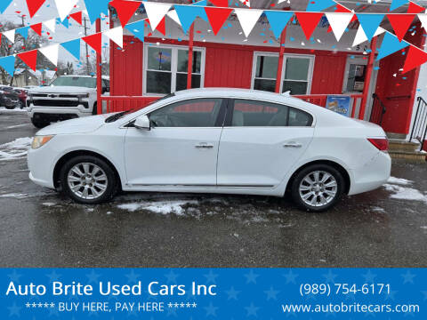 2010 Buick LaCrosse for sale at Auto Brite Used Cars Inc in Saginaw MI