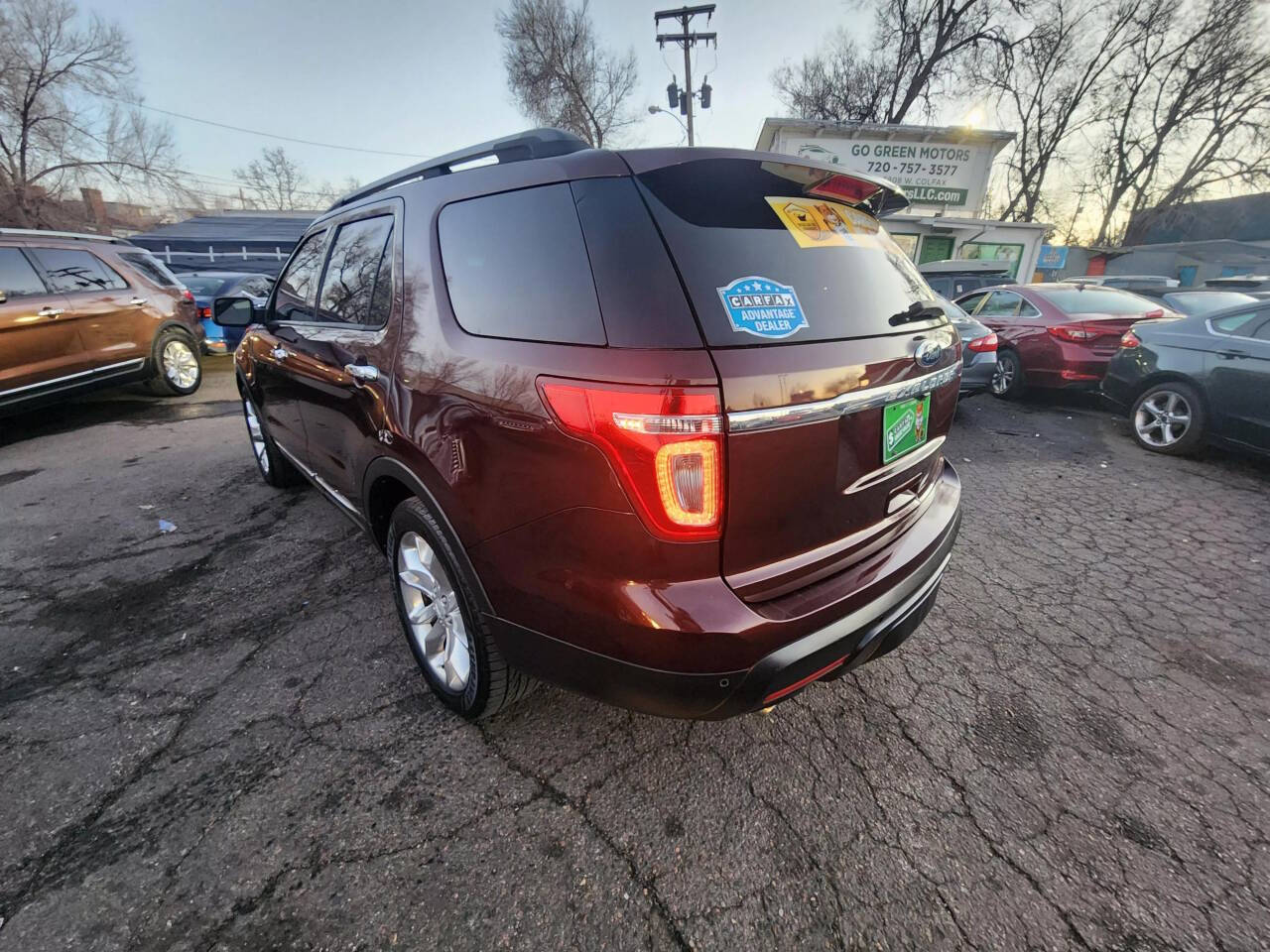 2012 Ford Explorer for sale at GO GREEN MOTORS in Lakewood, CO