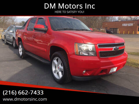 2008 Chevrolet Avalanche for sale at DM Motors Inc in Maple Heights OH