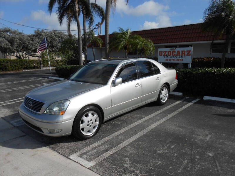 2003 Lexus LS 430 for sale at Uzdcarz Inc. in Pompano Beach FL