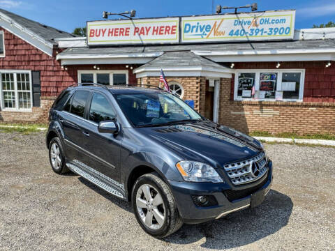 2010 Mercedes-Benz M-Class for sale at DRIVE NOW in Madison OH