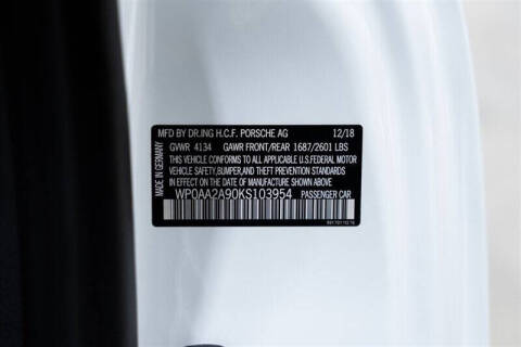 2019 Porsche 911 Carrera T