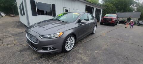 2014 Ford Fusion for sale at Route 96 Auto in Dale WI