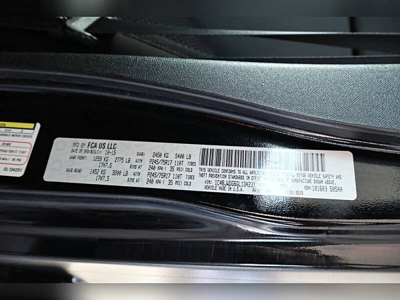 2016 Jeep Wrangler Unlimited