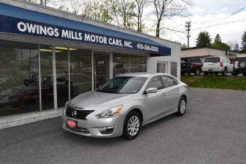 2015 Nissan Altima for sale at Owings Mills Motor Cars in Owings Mills MD