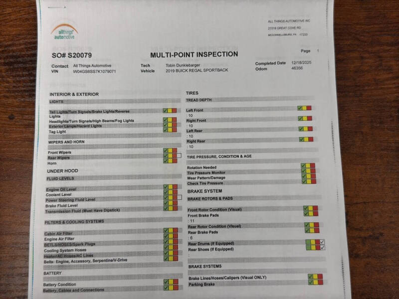 2019 Buick Regal Sportback GS