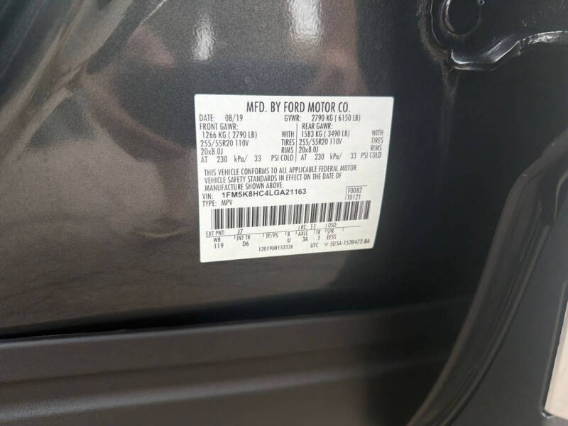 2020 Ford Explorer Platinum