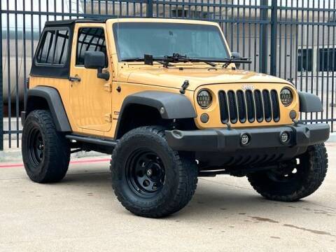 2013 Jeep Wrangler for sale at Schneck Motor Company in Plano TX