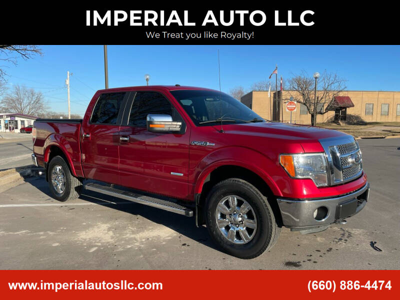 2012 Ford F-150 for sale at IMPERIAL AUTO LLC in Marshall MO