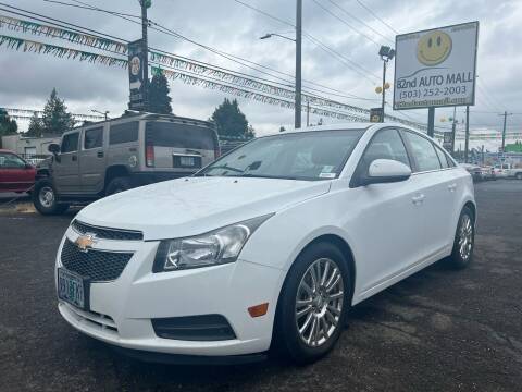 2012 Chevrolet Cruze for sale at 82nd AutoMall in Portland OR