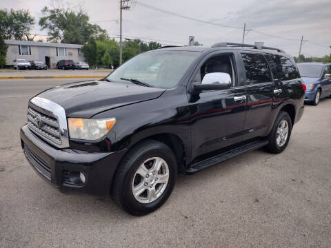 2008 Toyota Sequoia for sale at GLOBAL AUTOMOTIVE in Grayslake IL