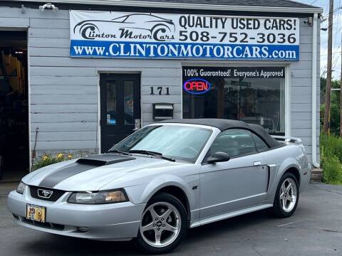 2002 Ford Mustang for sale at Clinton MotorCars in Shrewsbury MA