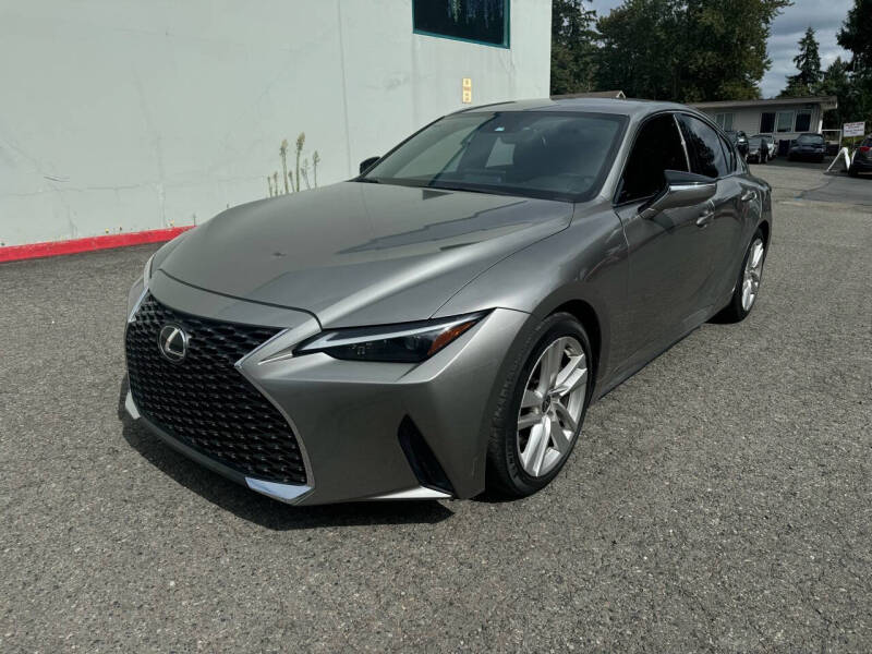 Used 2021 Lexus IS 300 with VIN JTHAA1D27M5110456 for sale in Kirkland, WA