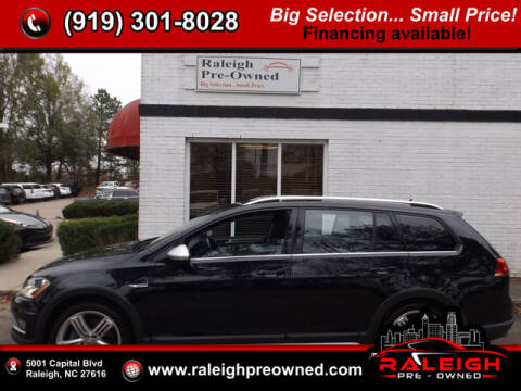 2017 Volkswagen Golf Alltrack for sale at Raleigh Pre-Owned in Raleigh NC