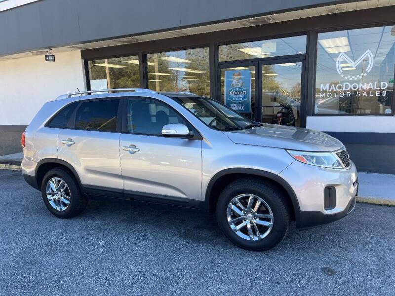 2015 Kia Sorento for sale at MacDonald Motor Sales in High Point NC