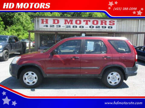 2006 Honda CR-V for sale at HD MOTORS in Kingsport TN