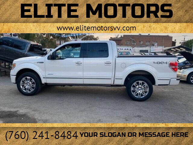 2013 Ford F-150 for sale at ELITE MOTORS in Victorville CA