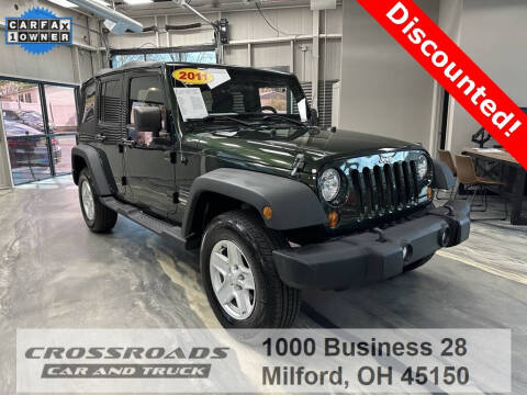 2011 Jeep Wrangler Unlimited for sale at Crossroads Car and Truck - Crossroads Car & Truck - Mulberry in Milford OH