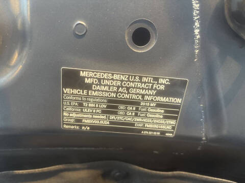 2015 Mercedes-Benz C-Class C 400 4MATIC