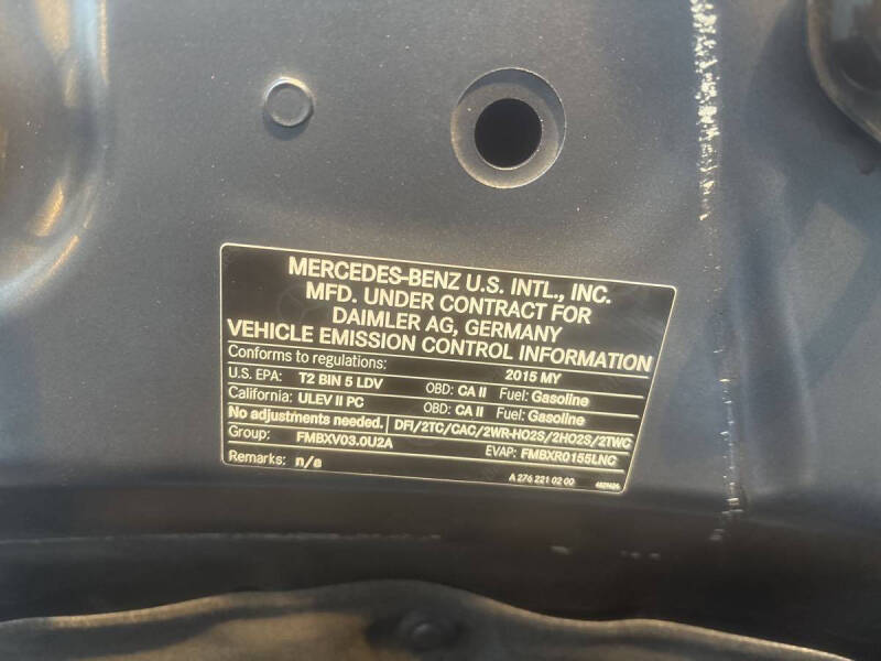 2015 Mercedes-Benz C-Class C 400 4MATIC