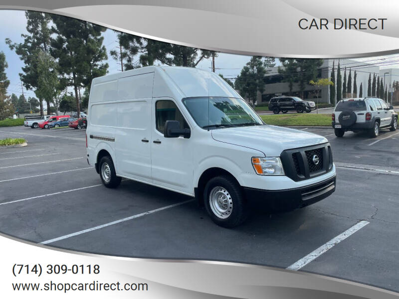 2016 Nissan NV Cargo for sale at Car Direct in Orange CA