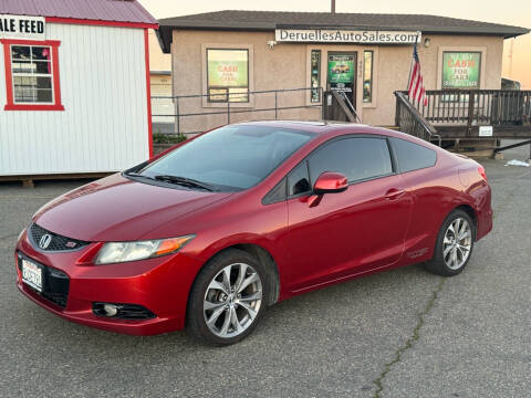 2012 Honda Civic for sale at Deruelle's Auto Sales in Shingle Springs CA