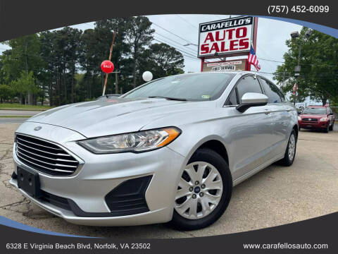 2019 Ford Fusion for sale at Carafello's Auto Sales in Norfolk VA