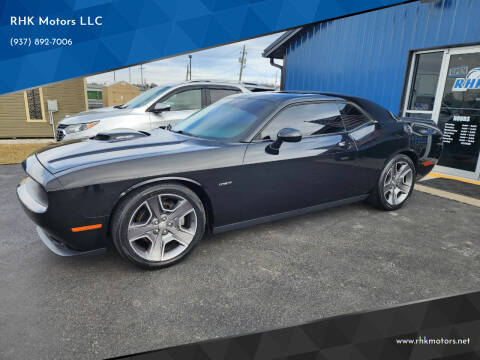 2015 Dodge Challenger for sale at RHK Motors LLC in West Union OH